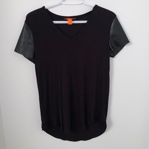 V-neck Joe Fresh Short Sleeve Tee - Size xs
